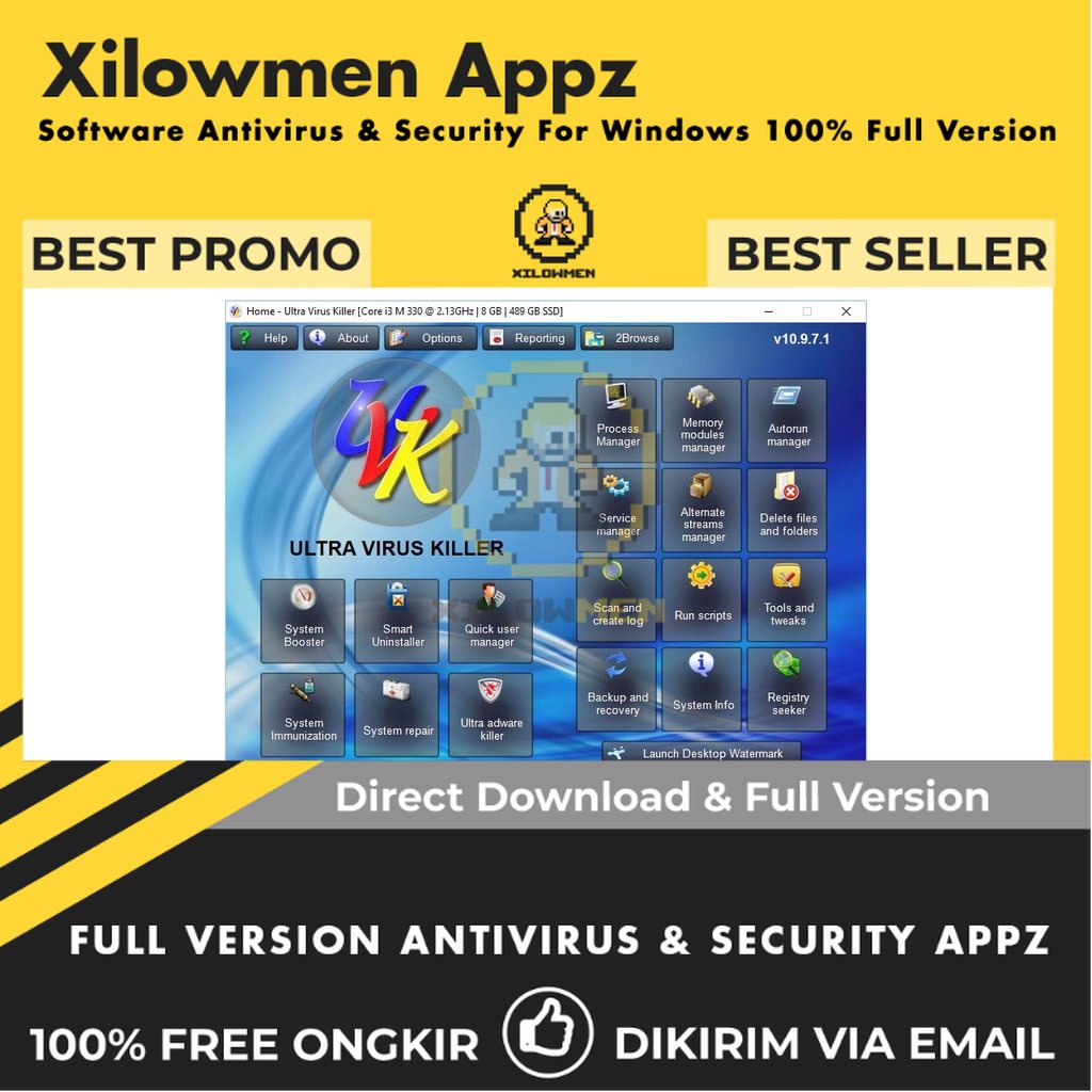 [Full Version] UVK Ultra Virus Killer Pro Security Lifetime Win OS