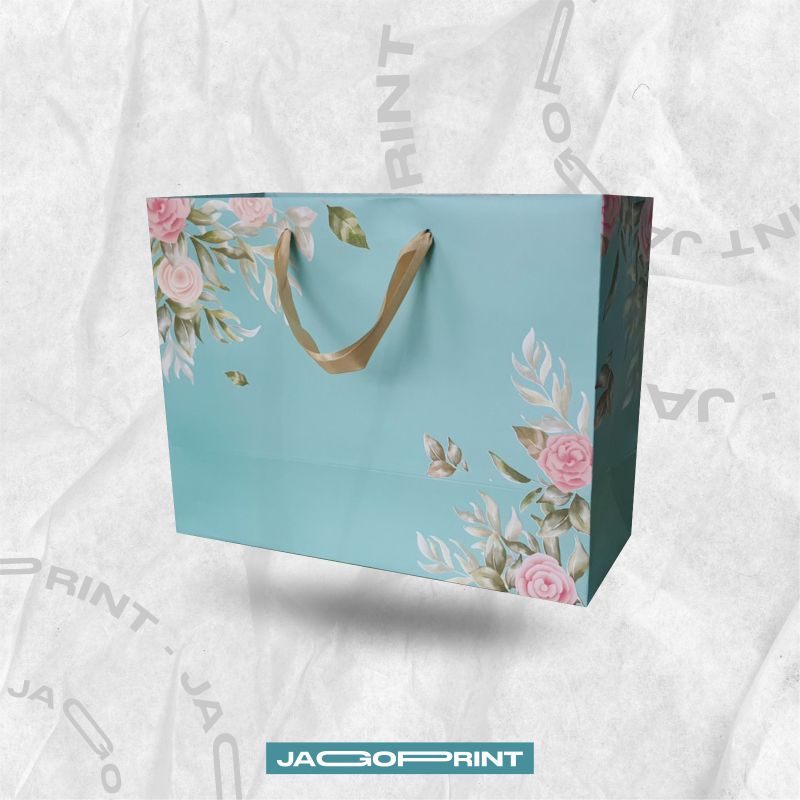 

Paper Bag Motif Bunga Premium Tebal