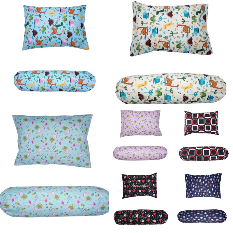 Grosir Sarung Bantal Sarung Guling Satu Set Free Tali Guling