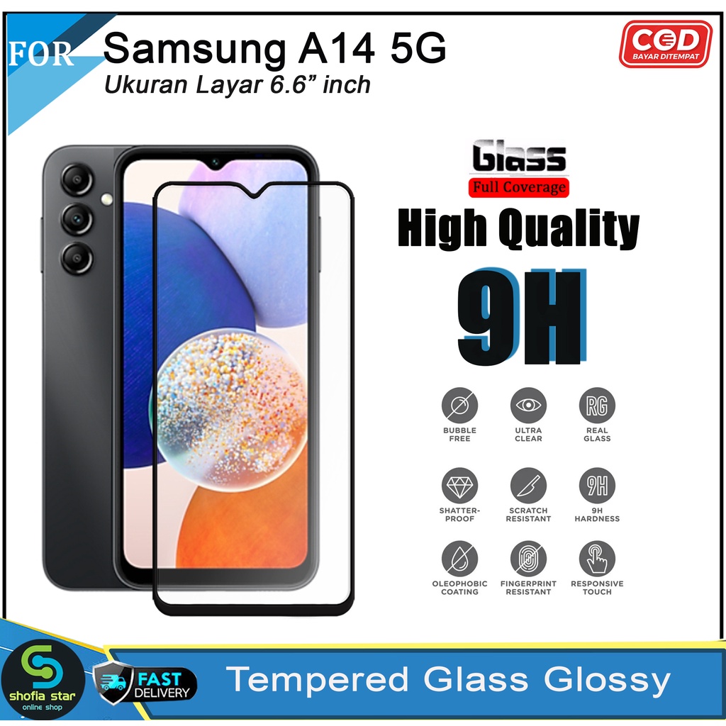 Promo Tempered Glass Privacy Samsung A14 5G A13 4G/5G A12 A22 A23 4G/5G A32 A52/A52s A53 5G A02 A03 A03 Core Anti Gores Anti Spy Full Layar