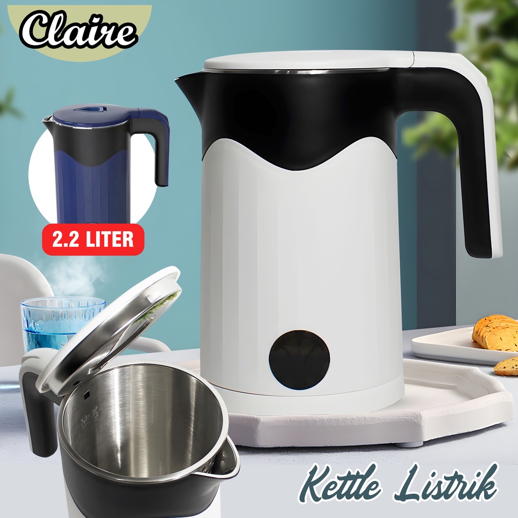 Kettle Listrik / Teko Ketel Elektrik Pemanas Air 2.2 Liter