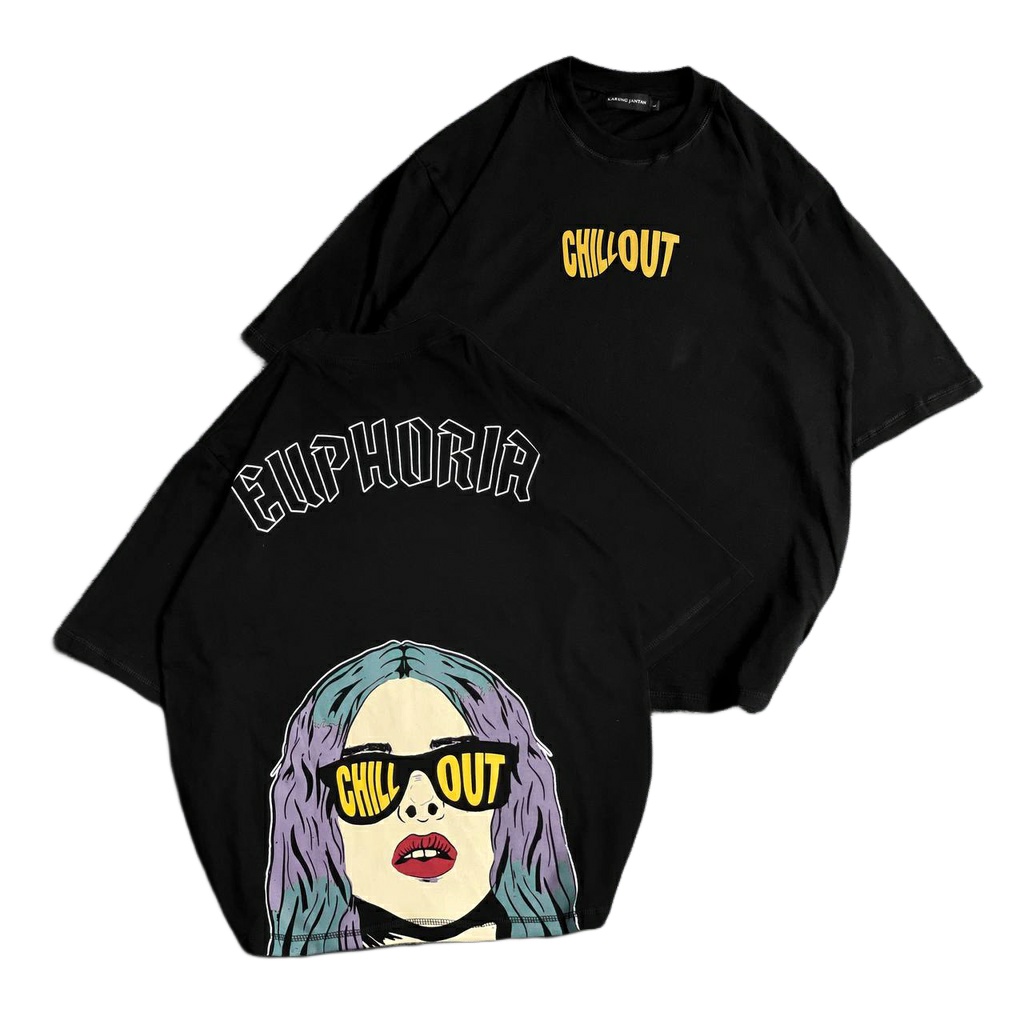 {oversize}BAJU KAOS Cotton Combed/DISTRO OVERSIZE T-SHIRT &quot;girl&quot;