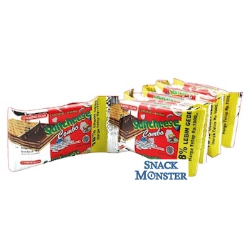 

Lezatoz_Genz Khong Guan Saltcheese Combo - Netto 10 Bks X 20 Gr