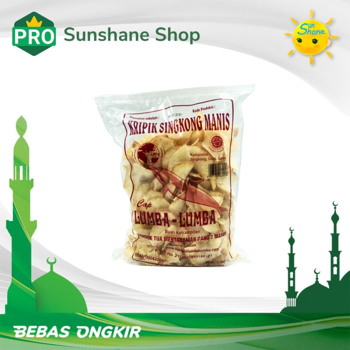

Terlaris ✨ -Grosir keripik kripik singkong cap lumba malang 500 gr 500gr - Manis- 2.2.23