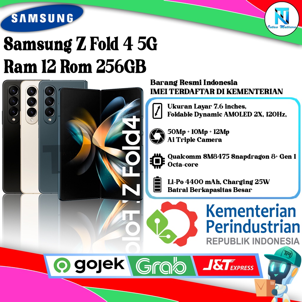 Samsung Z Fold 4 5G Ram 8 Rom 256GB