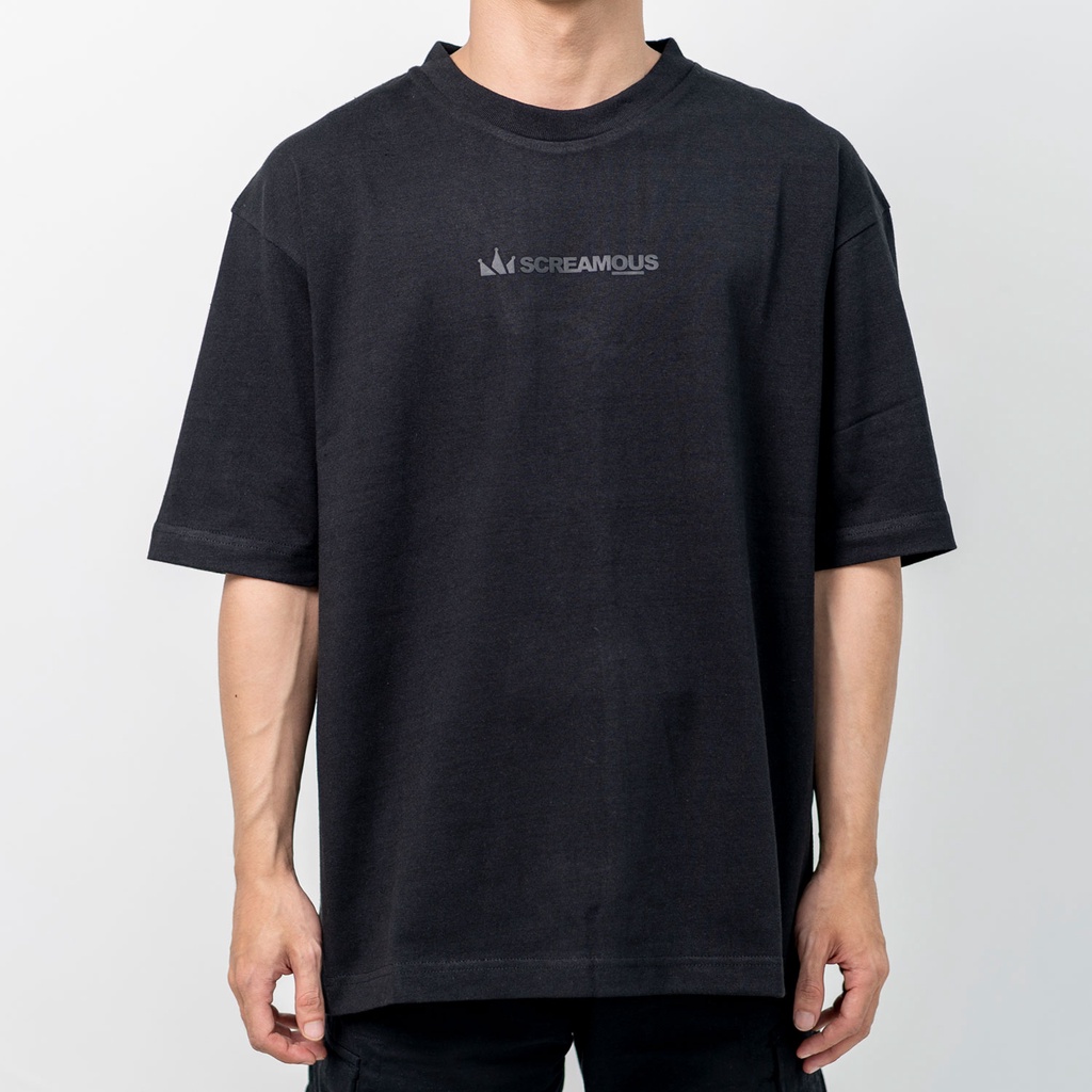 Screamous Kaos T-Shirt OVERSIZED LEGEND TINY BLACK