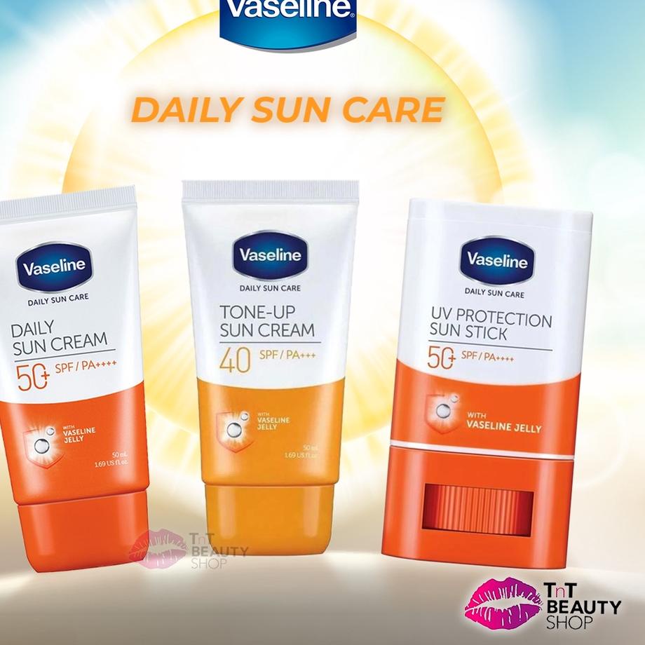 ► Vaseline Daily Sun Cream 50ml | Vaseline Tone Up Sun Cream 50 ml | Vaseline UV Protect Sun Stick ♞