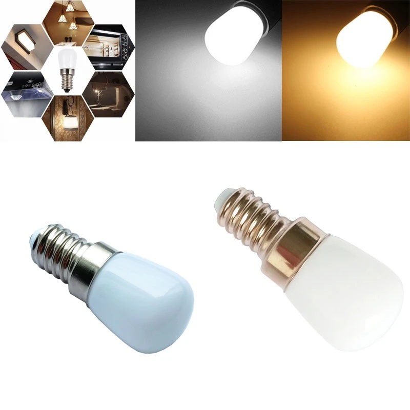 Mini LED Light Bulbs / E14 220V Refrigerator Lamp / Screw Bulb For Refrigerator Freezer