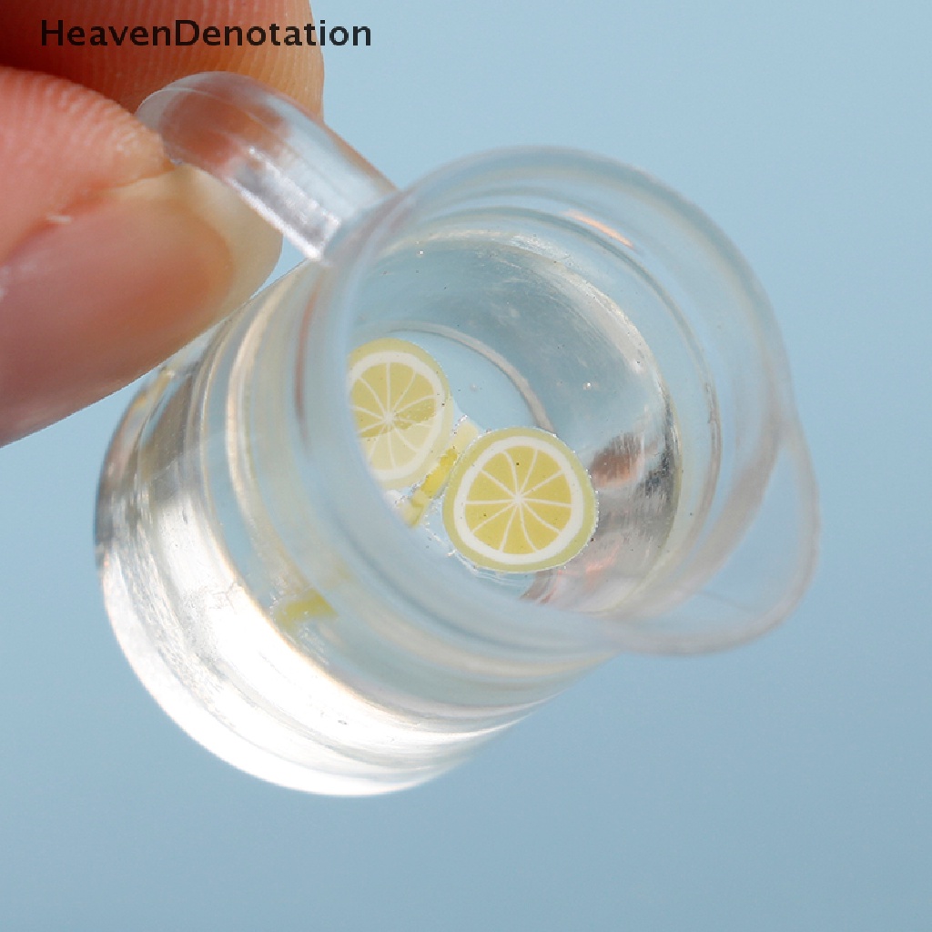 [HeavenDenotation] 4Pcs / Set 1: 12 Doll House Kitchen Boiling Water Lemonade Mini Life Scene Model HDV
