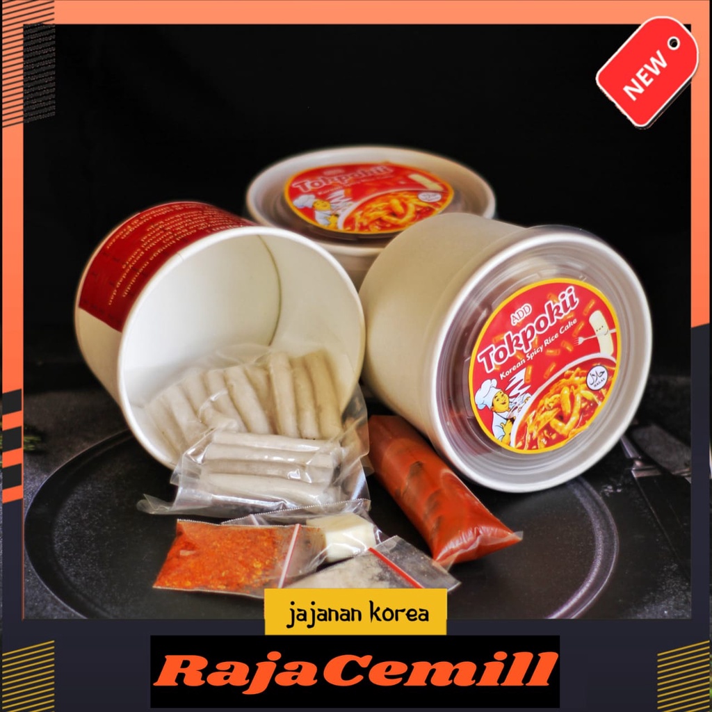 

RajaCemill Topokki Keju Instan Halal Murah Topoki Korean Instan Viral