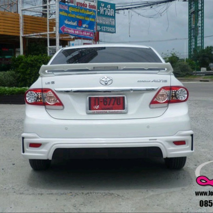 Bodykit Altis 2012 Belakang