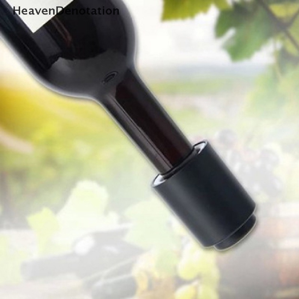 [HeavenDenotation] Wine Bottle Stopper Real Vacuum Sumbat Anggur Reusable Wine Preserver Plug HDV