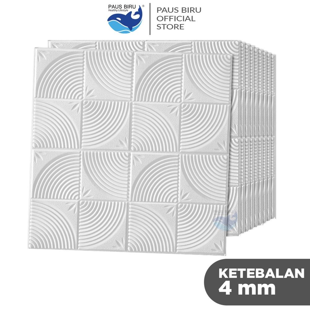 &gt;XG34448&lt; Paus Biru - Wallpaper 3D FOAM / Wallpaper Dinding 3D Motif Foam Batiky/Wallfoam Batik 4MM