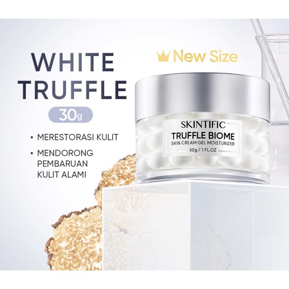 Jual 【New Launch】SKINTIFIC Truffle Biome Skin Cream Gel Moisturizer 30g ...