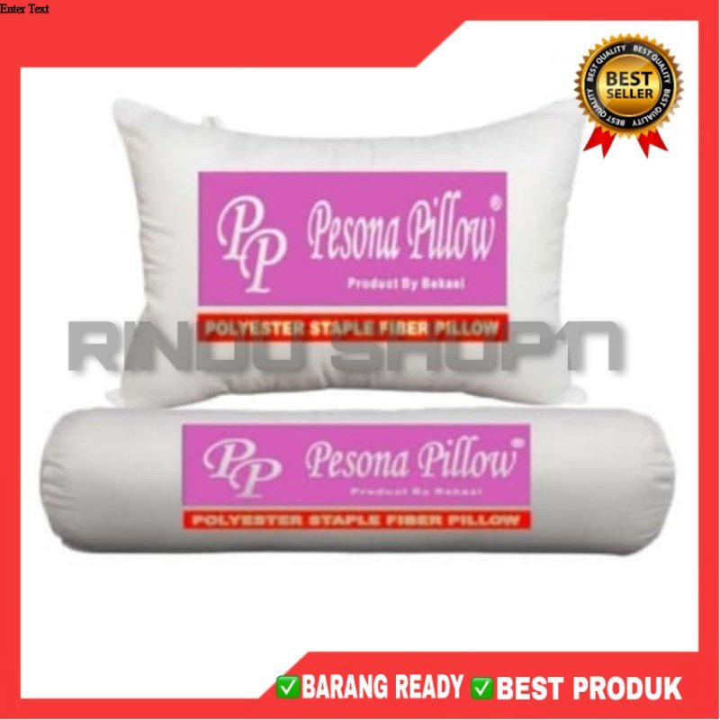 (RS)Bantal /Guling tidur kepala Pesona isi silikon 100%