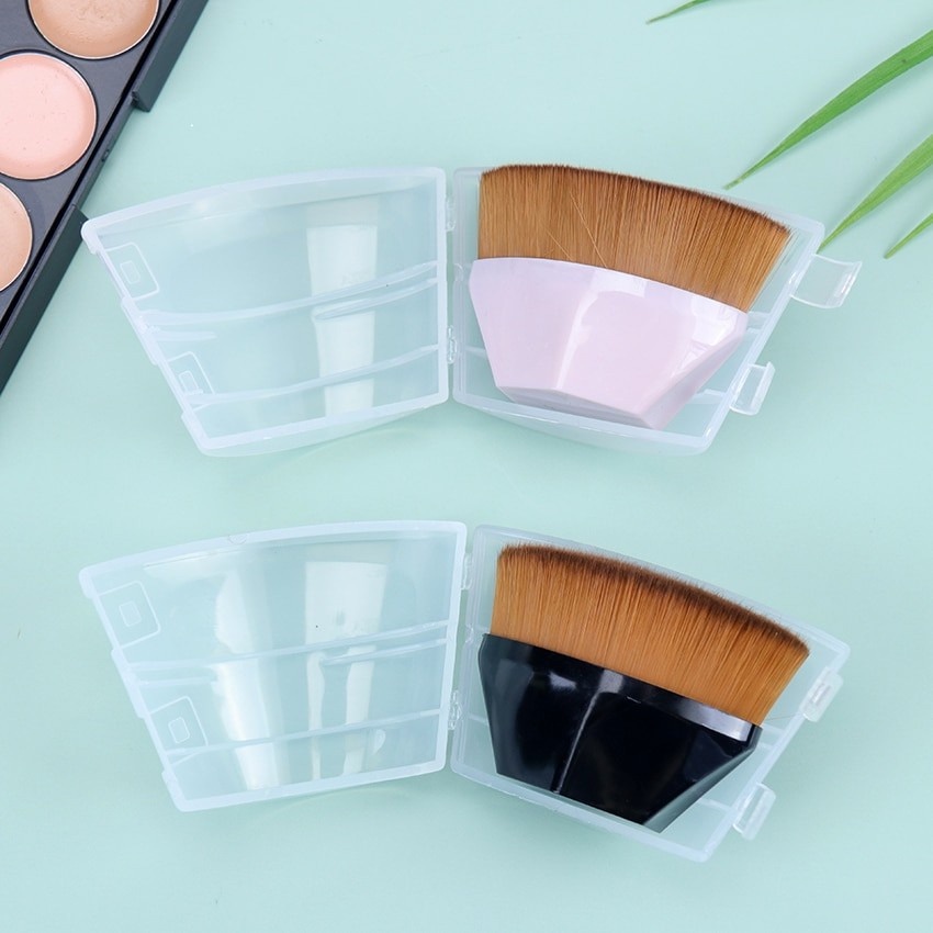 Oval Brush Kuas Make Up Foundation Cushion Korea