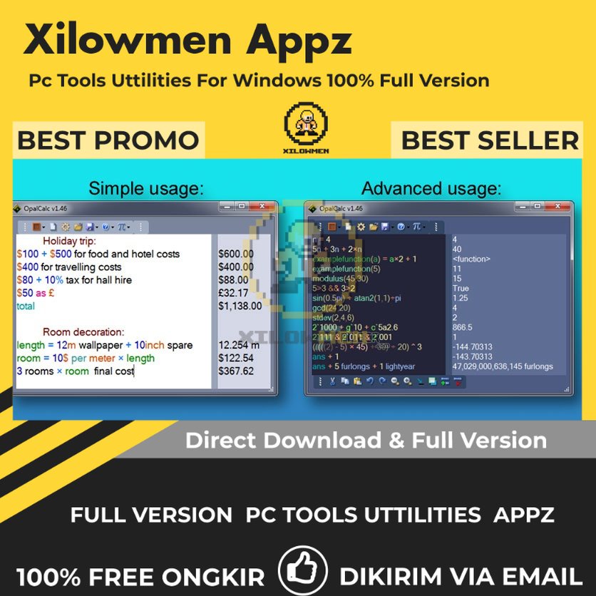 [Full Version] Skytopia OpalCalc Pro PC Tools Software Utilities Lifetime Win OS