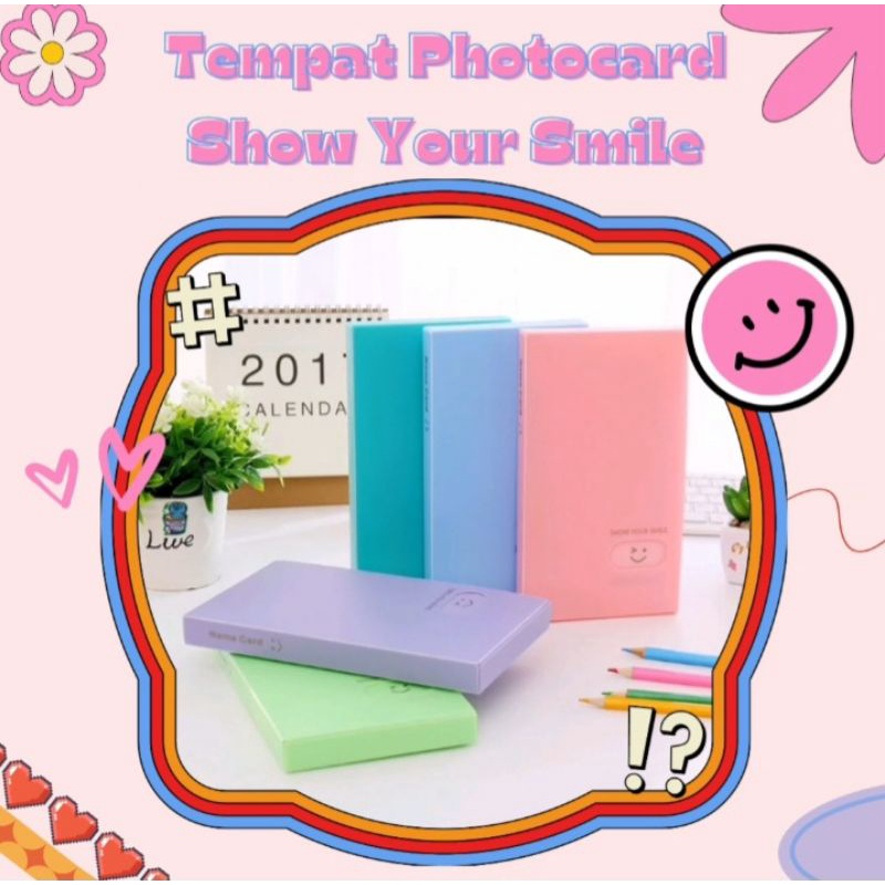 Open PO Tempat Photocard Show Your Smile Kpop 23-28 Feb 2023 -i.efel-