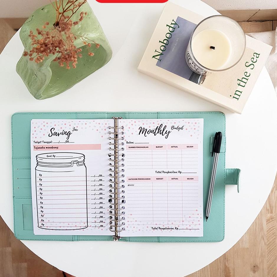 

ス Loose Leaf Rencana Keuangan A5 B5 Isi Binder Keuangan A5 B5 Financial Planner A5 B5 BIG SALE 40T