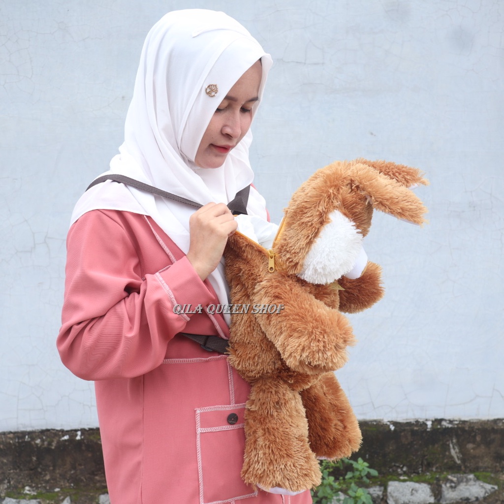 TAS GENDONG KELINCI TERLARIS BISA COD, BONEKA TERMURAH