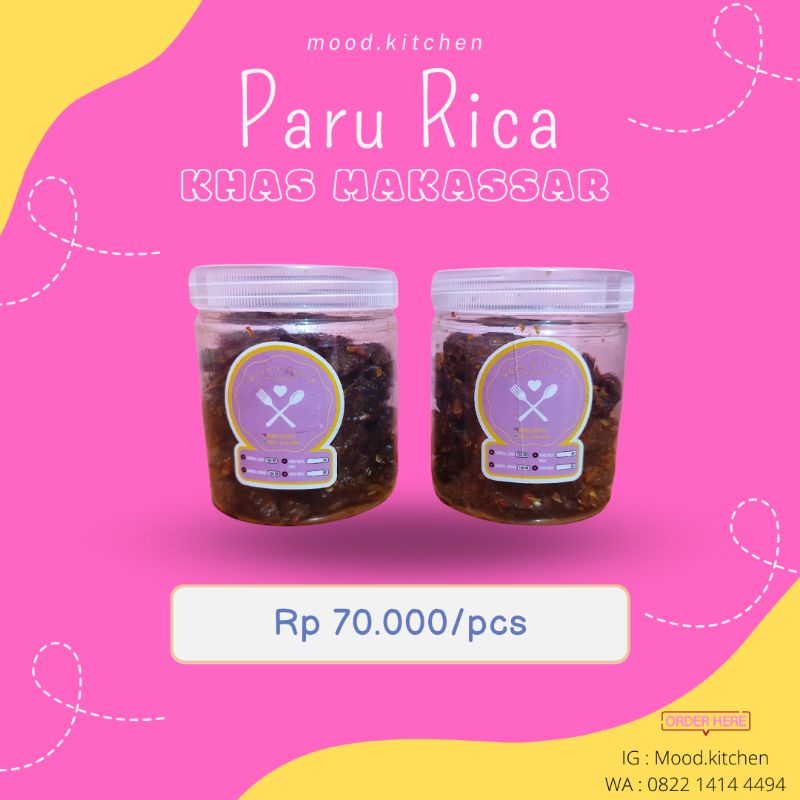 

Paru Rica Sedang 250 gram