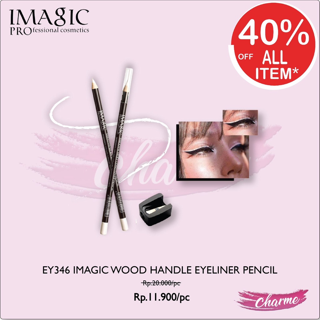 (READY &amp; ORI) IMAGIC Wood Handle Eyeliner Pencil EY346