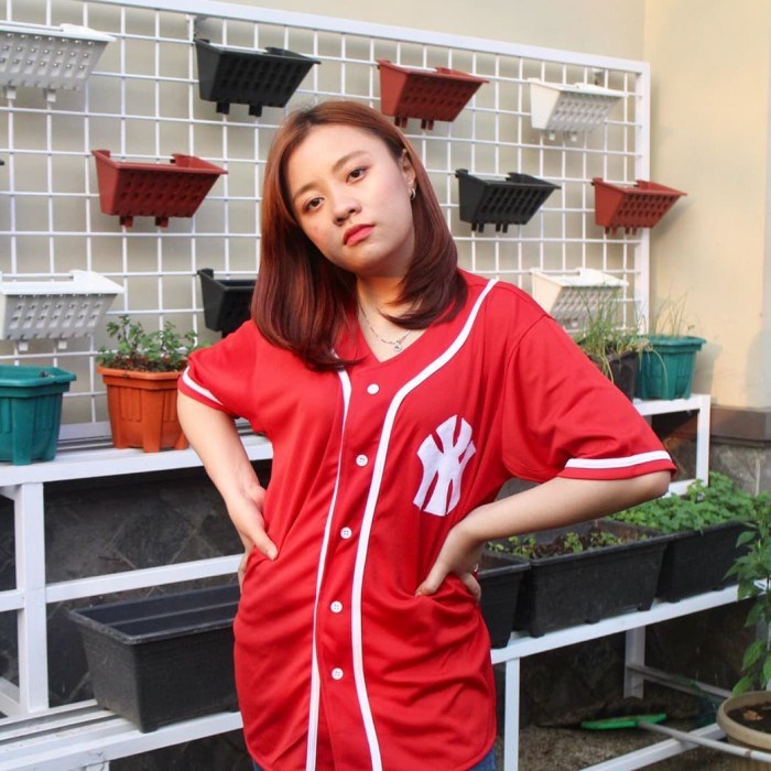 Bisa COD Jersey baseball baju baseball Pria Wanita 49 Original Asli