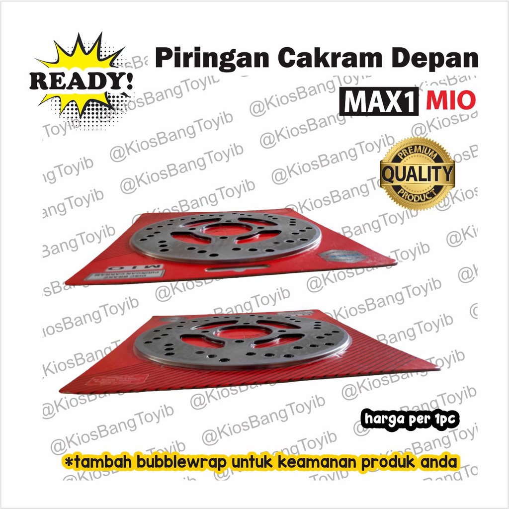 Piringan Cakram Depan Yamaha MIO OLD SOUL SPORTY FINO XEON (max1)