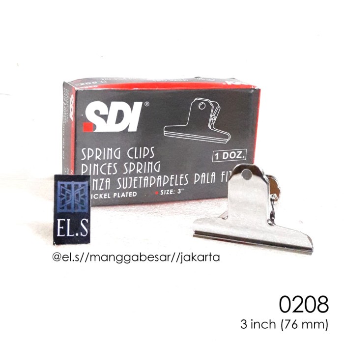 

Terlaris Sdi Spring Clip 0208 3 Inch