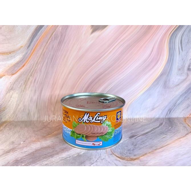 

Maling kaleng \ Ma ling babi / luncheon meat / makanan kaleng 397gr TERLARIS