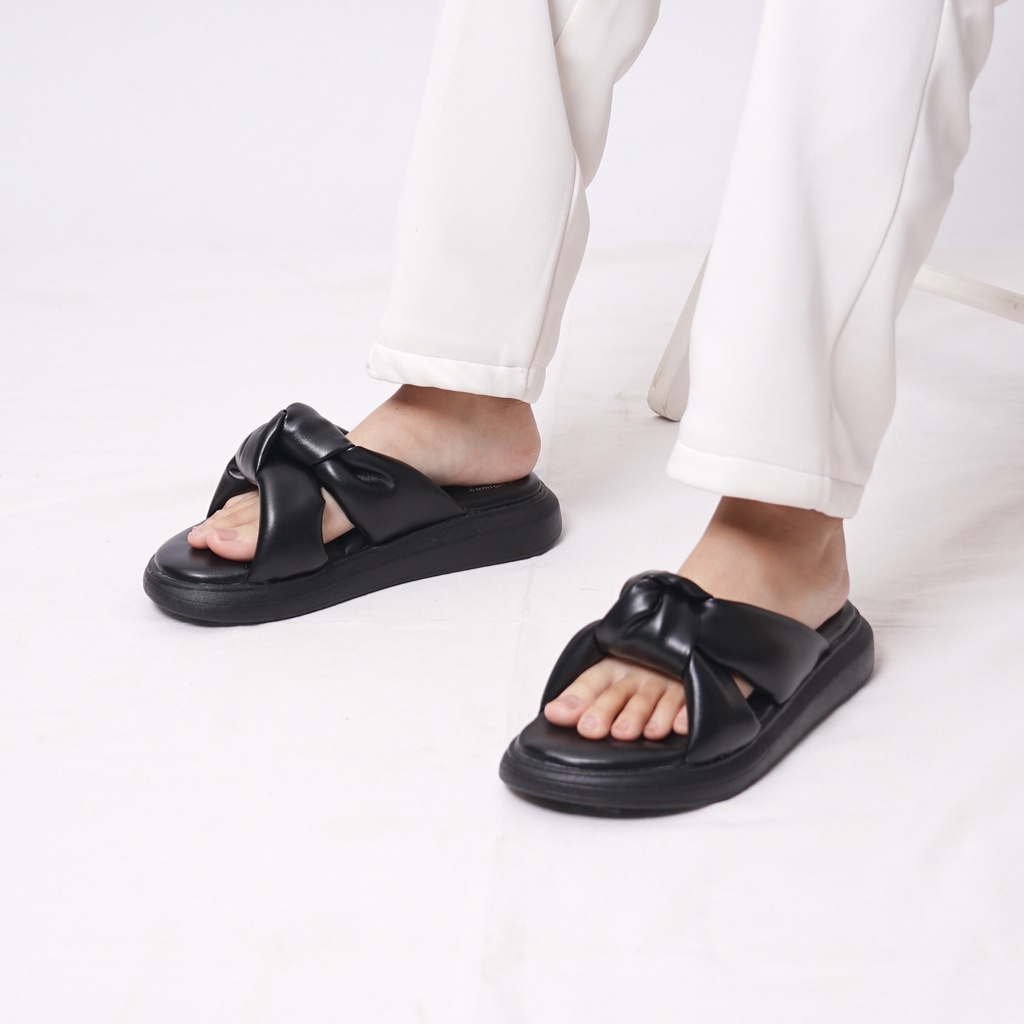 sara sara DIVA Sandal Wanita Wedges Sendal Cewek Platform