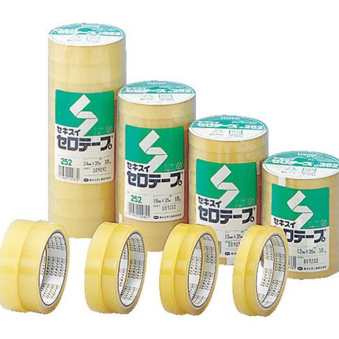 

Sekisui C252X65 Sellotape / Cellotape #252 24x35 5 rolls