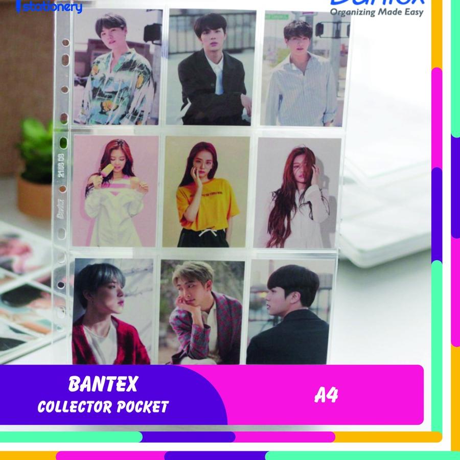

STAR BRANDS BANTEX COLLECTOR POCKET / SLEEVE PHOTOCARD A4 !!