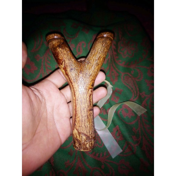 ketapel kayu natural slingshot