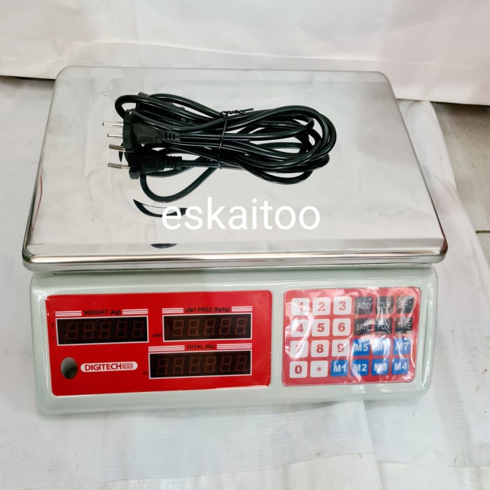 Pengukur Timbangan 40 Kg Digitech Timbangan Digital 40Kg