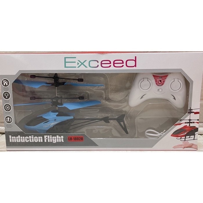 Terlaris Mainan Helicopter R/C Remote Control Exceed Lh-1802R