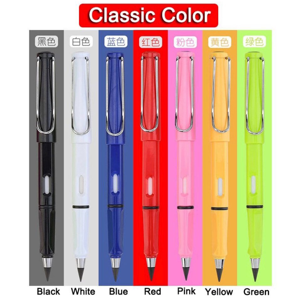 PS PENSIL ETERNAL TANPA BATAS / PENSIL AJAIB TANPA RAUTAN / PENSIL SEKOLAH TANPA ISI UNLIMITED / ETERNAL PENCIL / PENSIL ABADI TIDAK HABIS