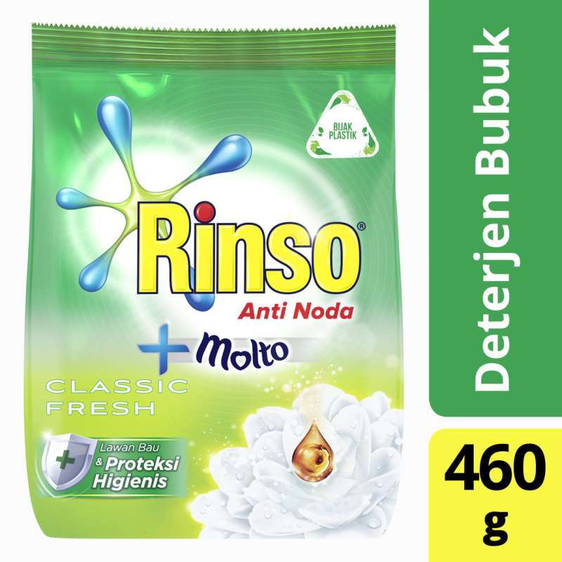 RINSO MOLTO ANTI NODA POWDER 460GR