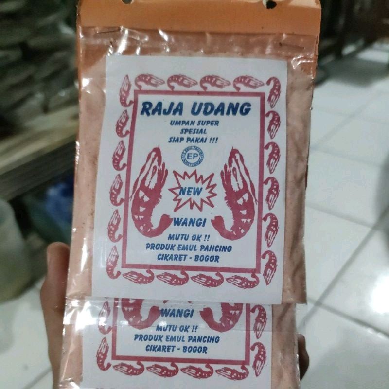 raja udang wangi umpan ikan mas