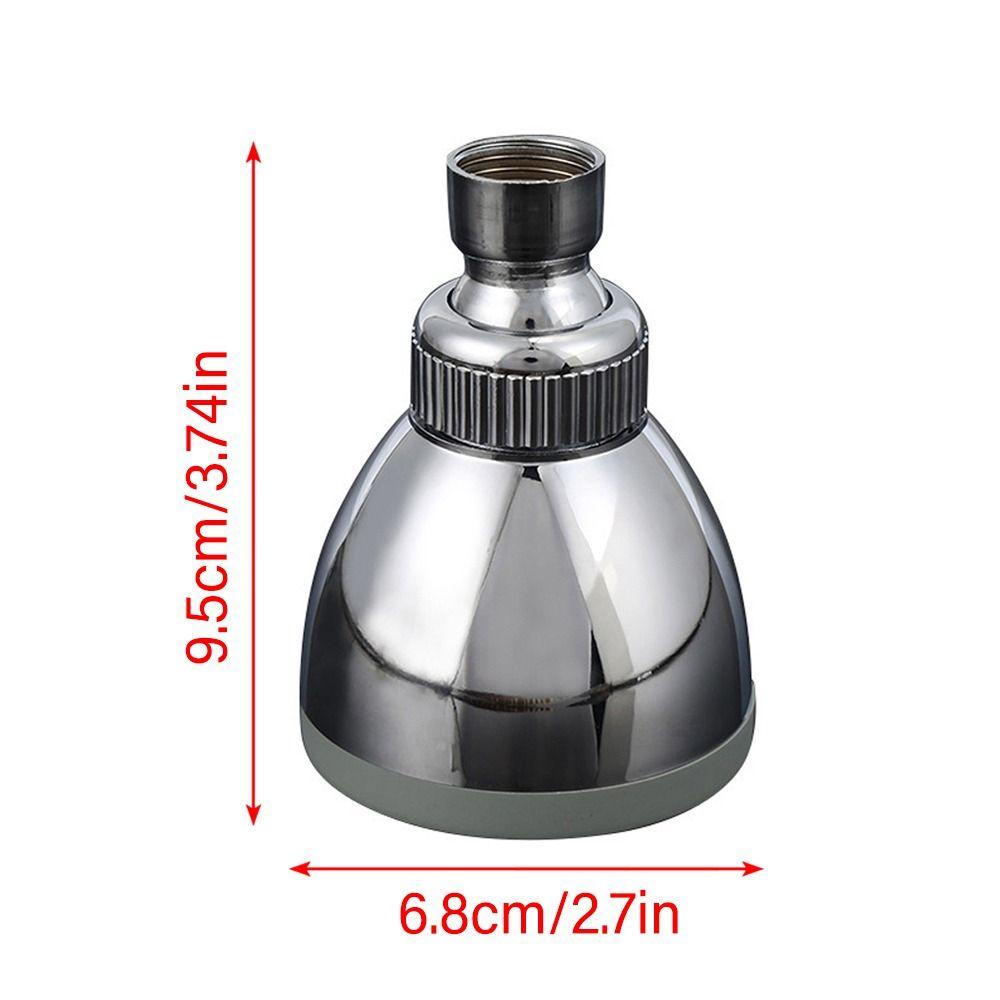 Populer Kepala Shower Mandi Aksesori Kamar Mandi Adjustable 360derajat Rotate Faucet Sprinkler