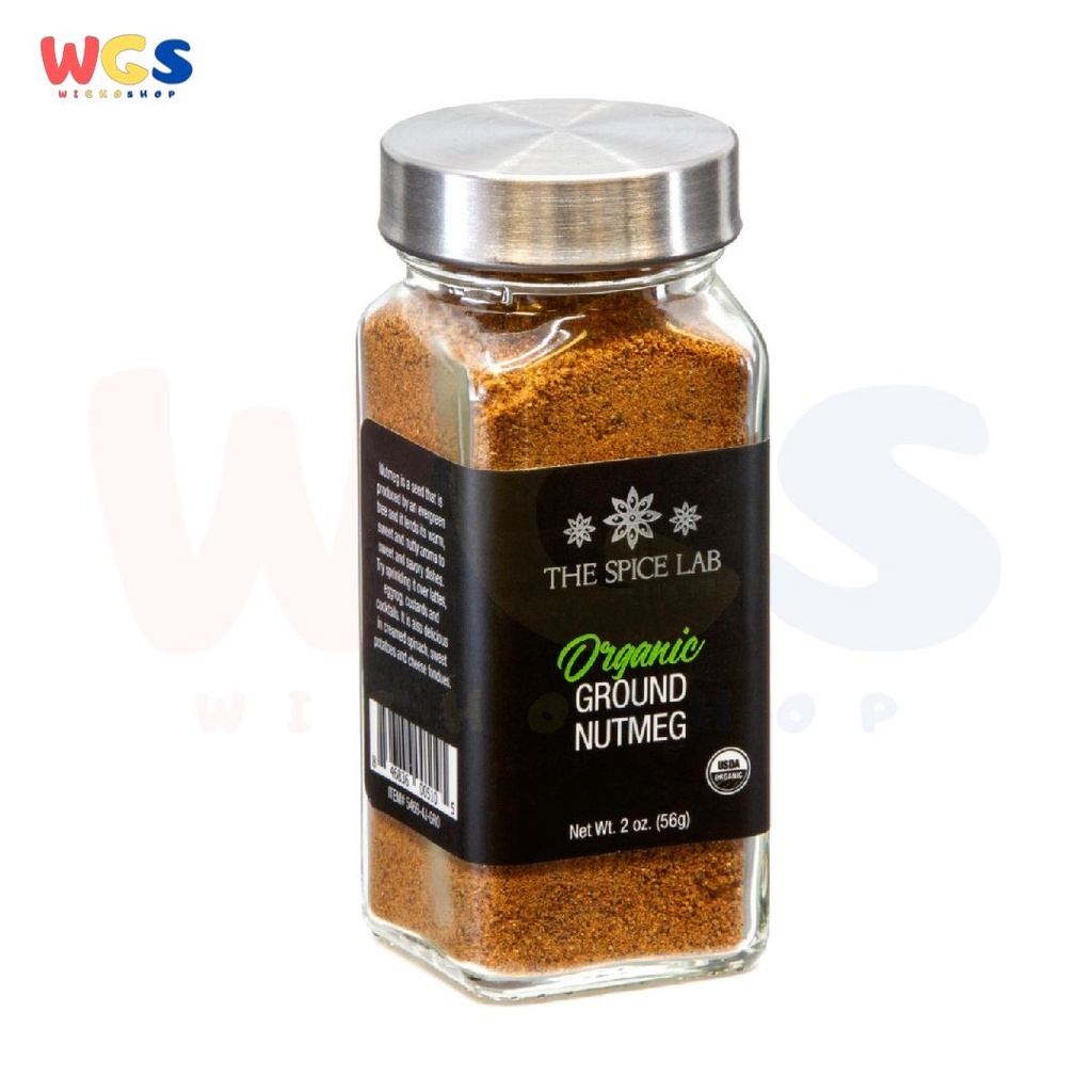 The Spice Lab Organic Ground Nutmeg 2oz 56g