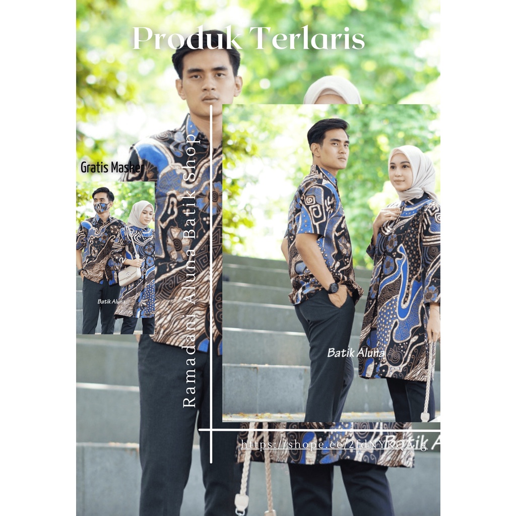 Batik Couple Premium - Ramadani Aluna Batik Shop