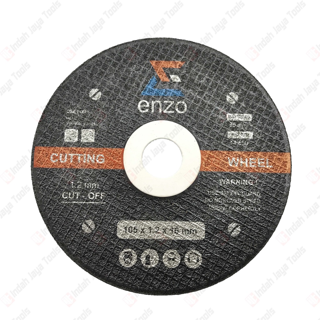 ENZO Batu Potong Besi 4 x 1.2 Cutting Wheel 4 inch - Gerinda Potong