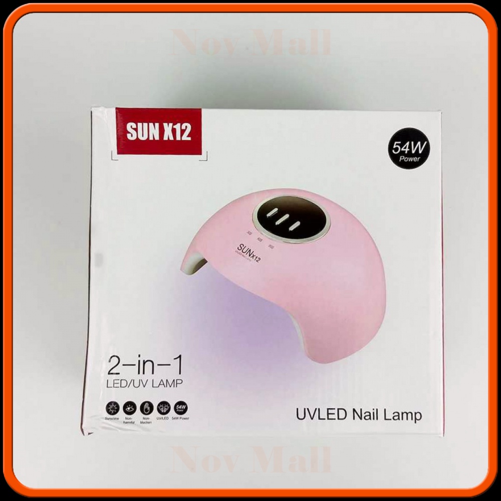 Pengering Kutek Kuku UV LED Nail Dryer 54 W - X12