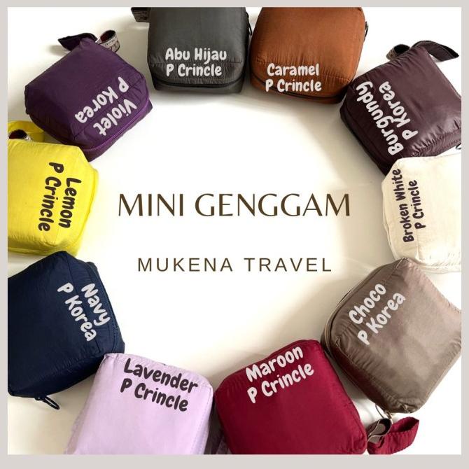 Mukena Mini Travel 2in1 Mini Genggam