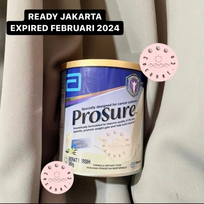 

[ COD ] Abbott Prosure Vanilla Milk - 380gr