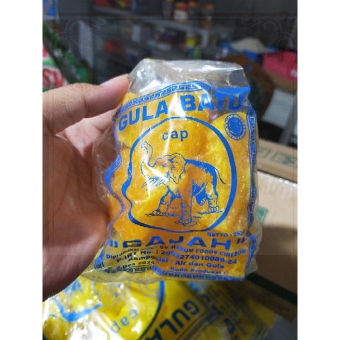 

Gula Batu CAP GAJAH Khas Cirebon 250 Gram