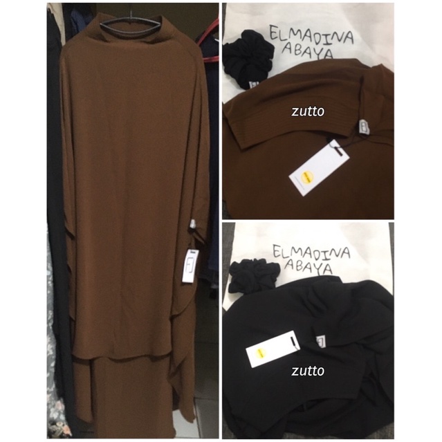 [NWT] Friday FK Instan Softpad - Elmadina Abaya - Defect Minor