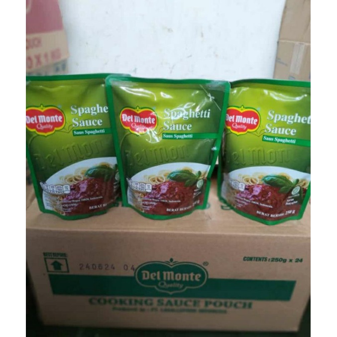 

Delmonte Saus Spagetti kemasan 250 gram