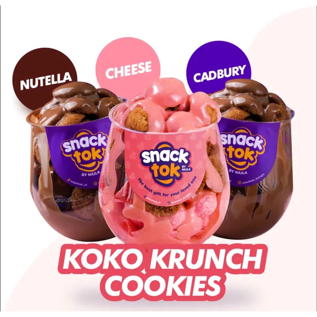 Bittersweet by Najla - Snacktok Cookies (READY STOCK)